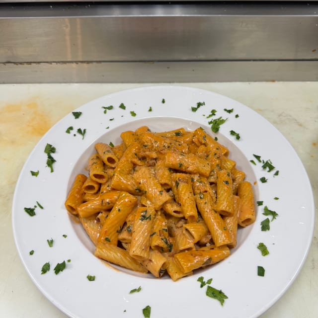 Rigatoni Vodka.