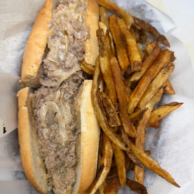 The Conway Cheesesteak.